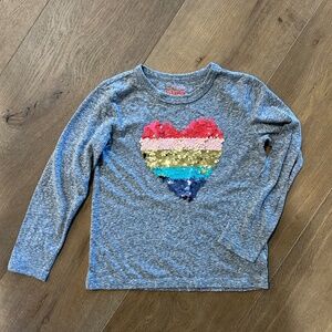 Crewcuts long sleeve t-shirt with sequins